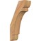 Ekena Millwork 3 1/2"W x 8"D x 16"H Olympic Smooth Knee Brace, Western Red Cedar BRC04X08X16OLY00SWR - alternate 1